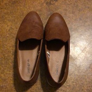 Indigo Road brown loafers size 5 1/2 shoe